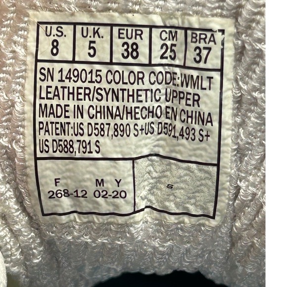 Skechers D Lites Women Tie Dye Chunky Sneakers White Rainbow Size 8 - Picture 12 of 13